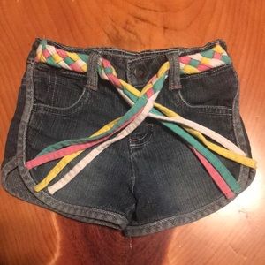 Girls Toddler jean shorts 12 month by French Toast